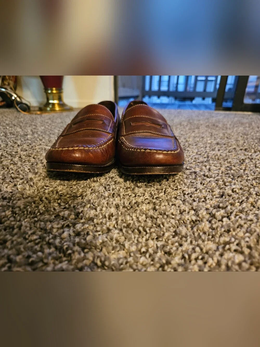 Cole Haan smooth chestnut